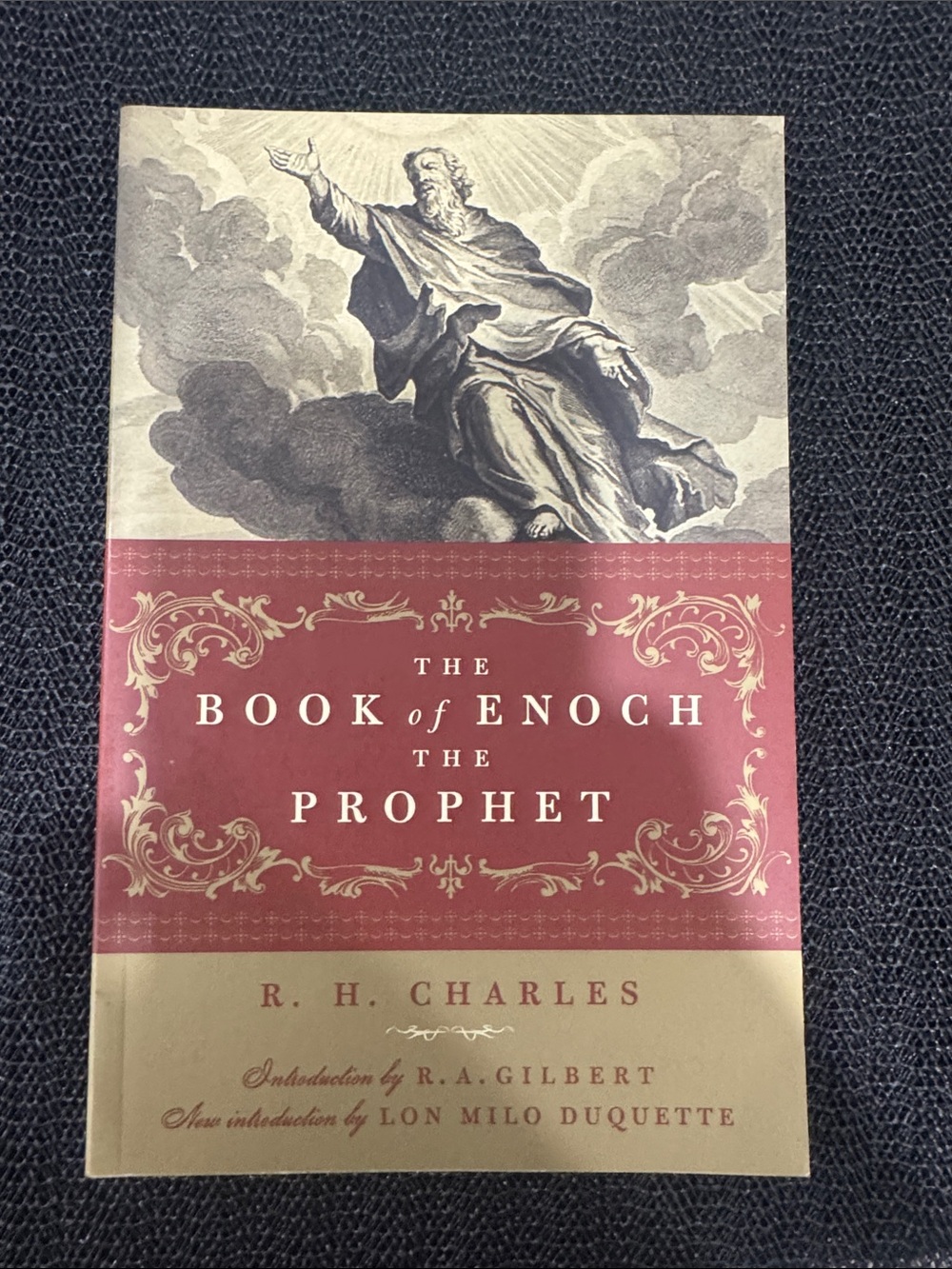 The Book of Enoch the Prophet - Red and Cream Paperback
